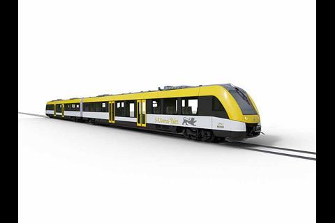 Hohenzollerische Landesbahn has placed a €23m order for five more Coradia Lint 54 DMUs.